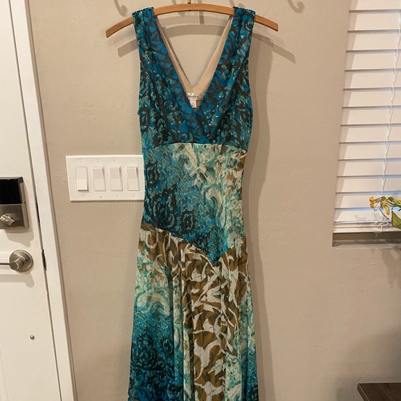 Dress Barn High Low Dress, Size 6 - Picture 1 of 6